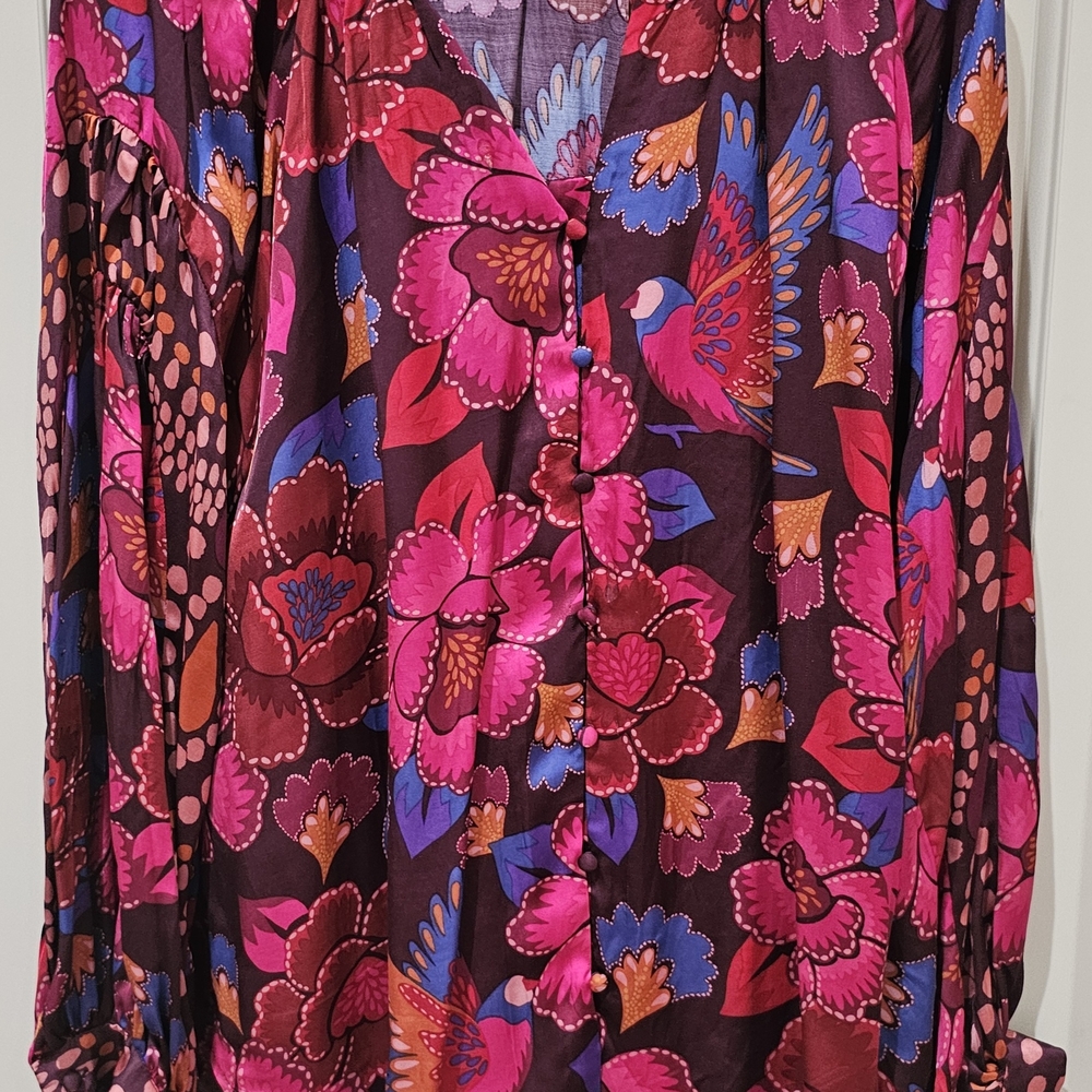 Floral Multicolor Women's Top